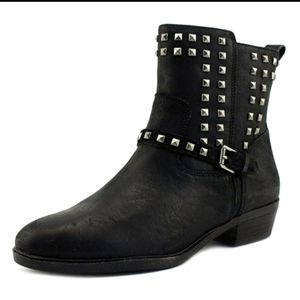 ❤ RALPH LAUREN Studded Boots Booties 7 8